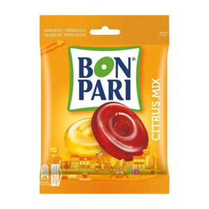 Цукерки льодяники з цитрусовим смаком Bon Pari Citrus Mix 90 г